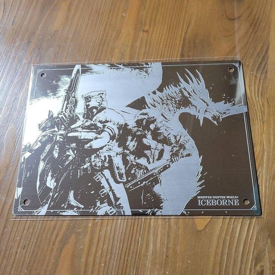 Amazon.co.jp: モンハン ワールド アイスボーン メタルプレート